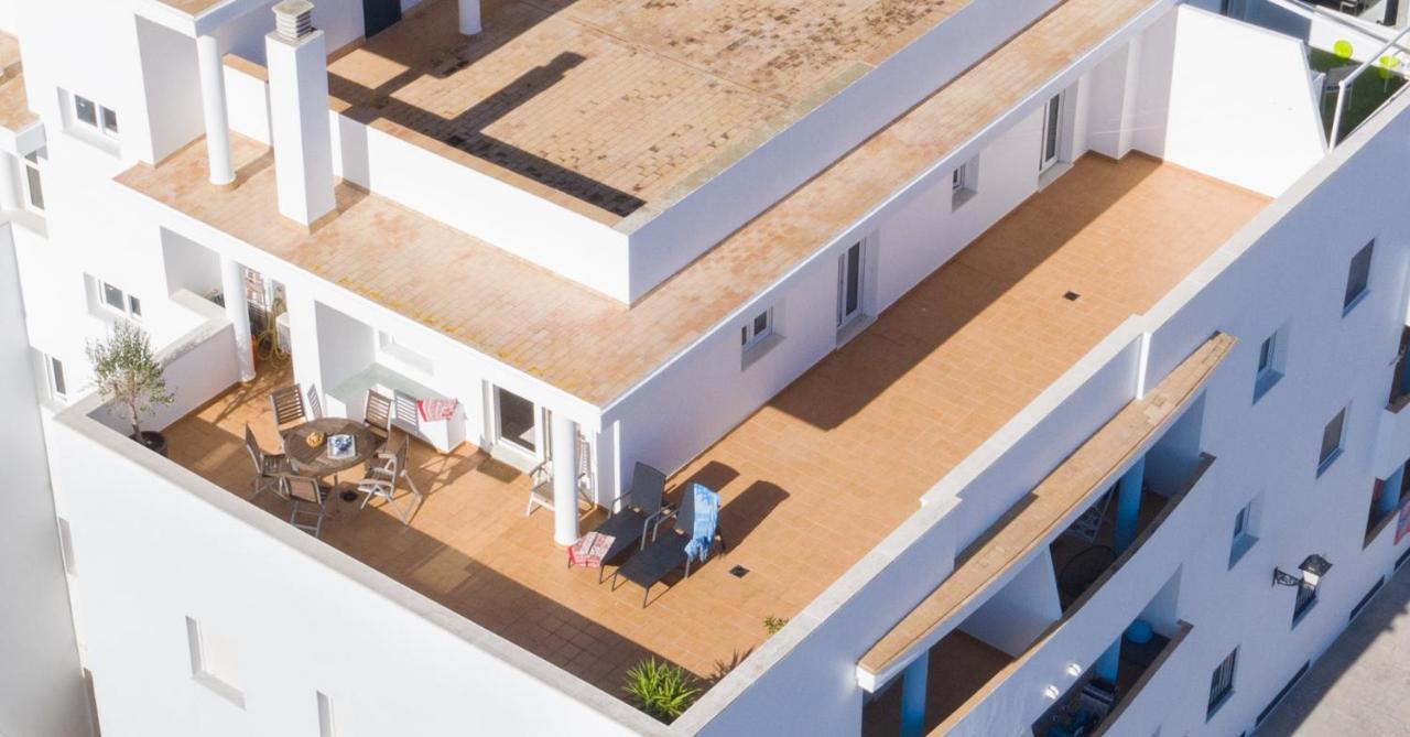Terraza Trafalgar Apartamento Tipo Penthouse Con Enorme Terraza Y Vistas Al Mar Conil De La Frontera Buitenkant foto
