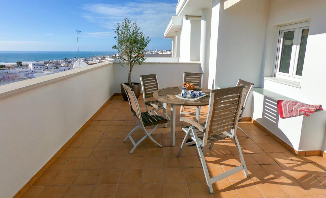 Terraza Trafalgar Apartamento Tipo Penthouse Con Enorme Terraza Y Vistas Al Mar Conil De La Frontera Buitenkant foto